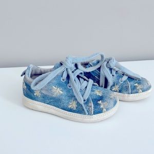 Toddler Girl Denim Sneaker